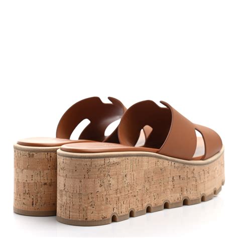 hermes cork eze sandals